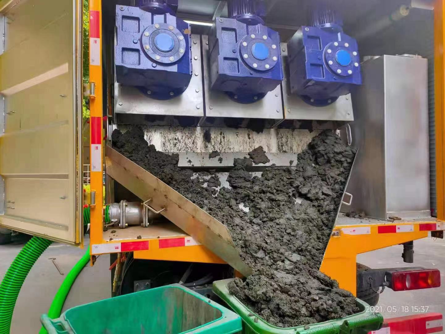 佛冈化粪池清掏城市维护站-泥浆净化干湿分离处理